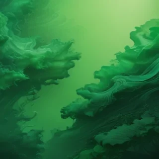 green fade background