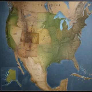 mapa usa