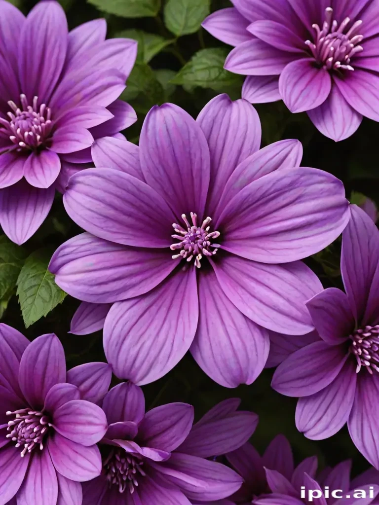 purple flower png