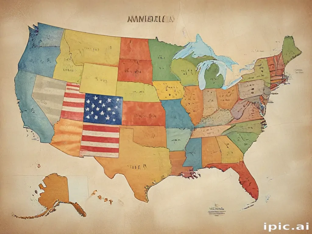 america map