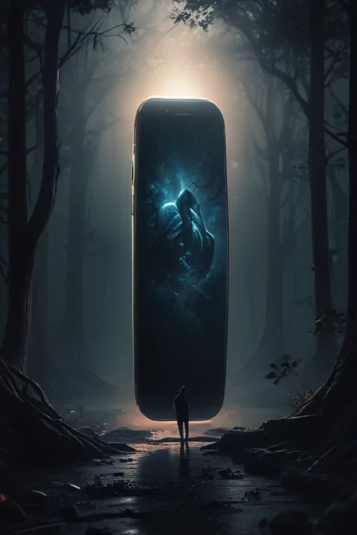 darkness phone wallpaper