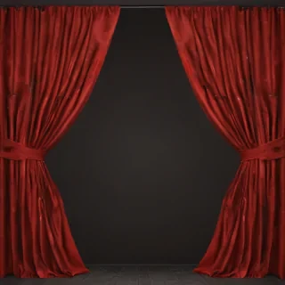 red curtain png