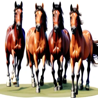 horses clip art