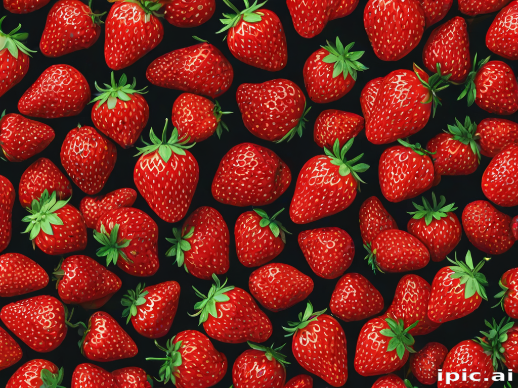 strawberry phone wallpaper