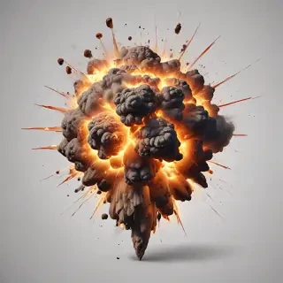 explosion transparent png