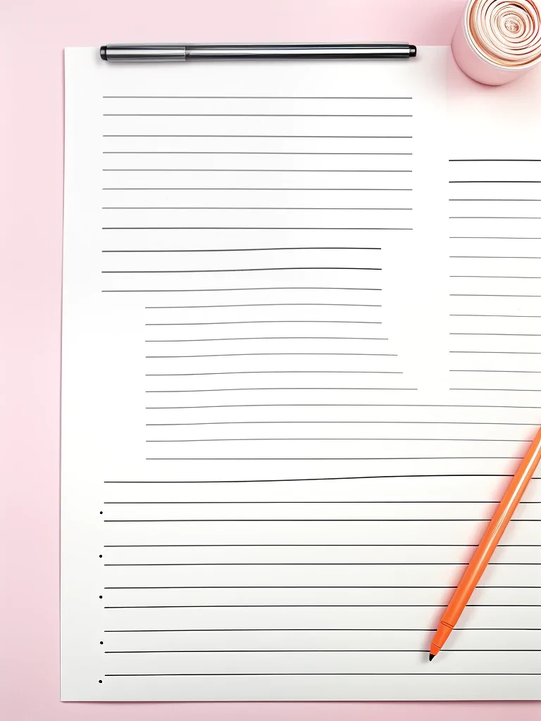 background lined paper