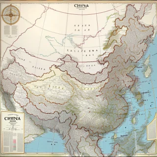 map of china