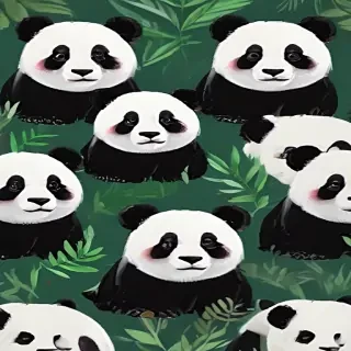 panda background