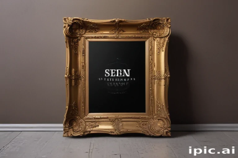 mockup picture frame