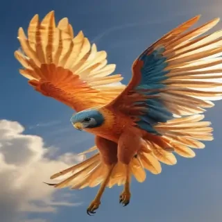 wings with background