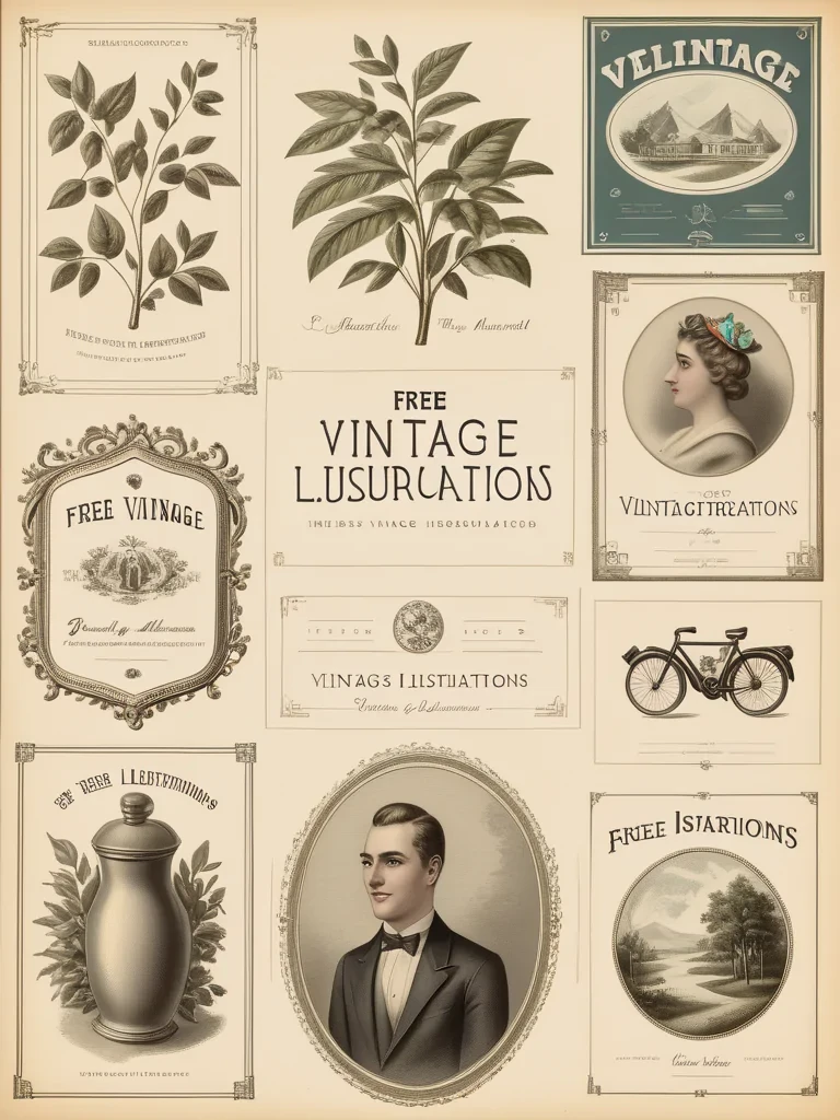 free vintage illustrations