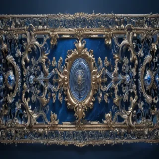 border blue