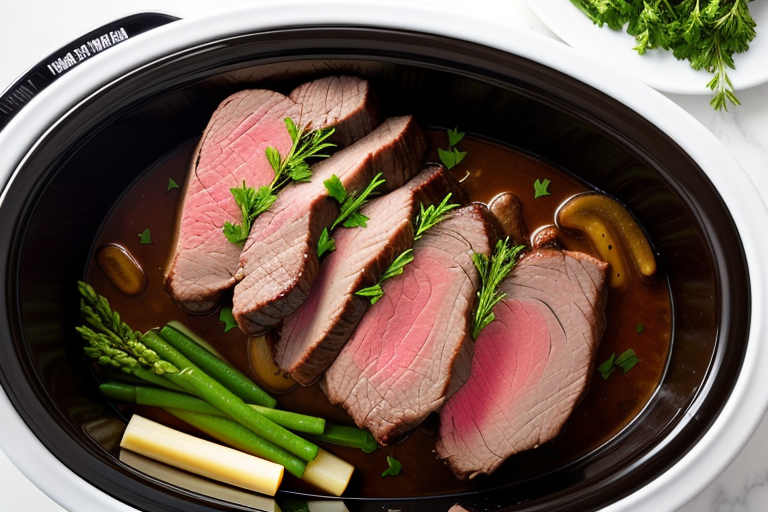 slow cooker sirloin tip roast recipe