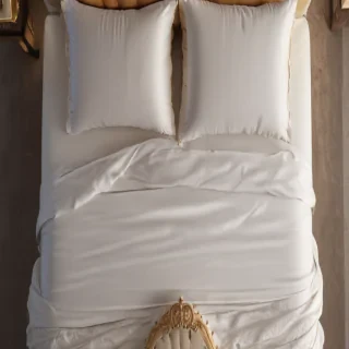 bed top view