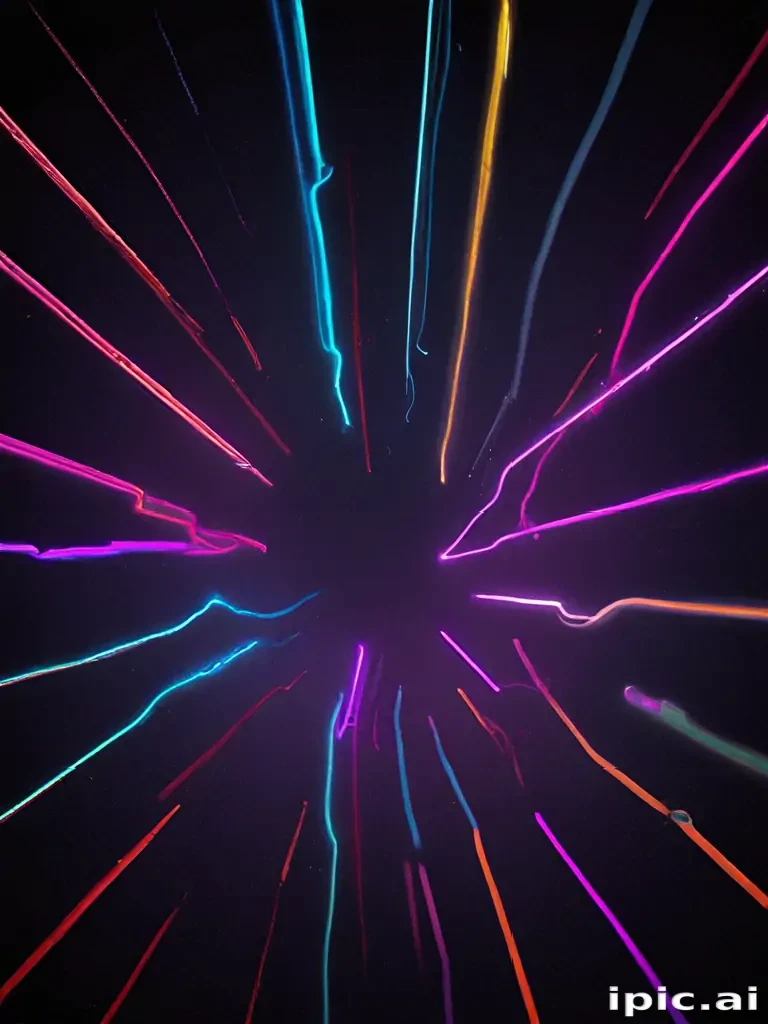 iphone neon wallpaper