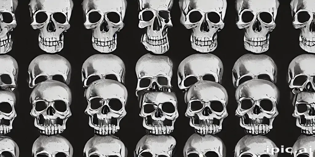 skull background