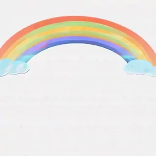 transparent background rainbow clipart