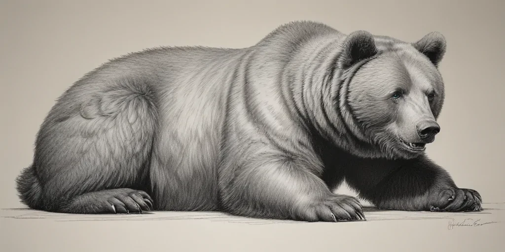 bear drawing