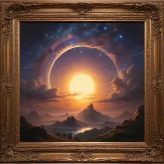 frame with background