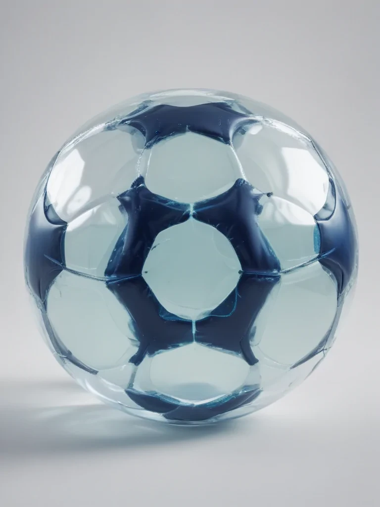 transparent soccer ball