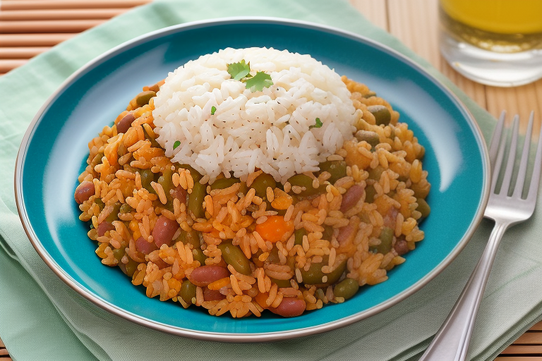arroz con gandules receta sencilla