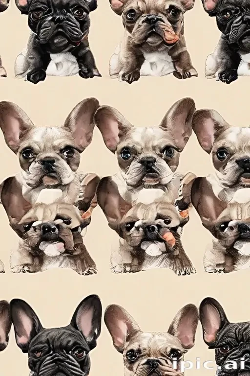 french bulldog background