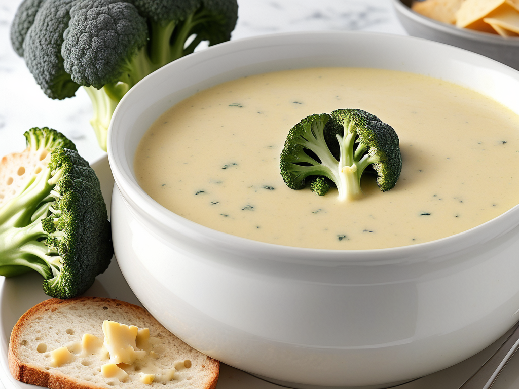 what to have with broccoli cheese soup