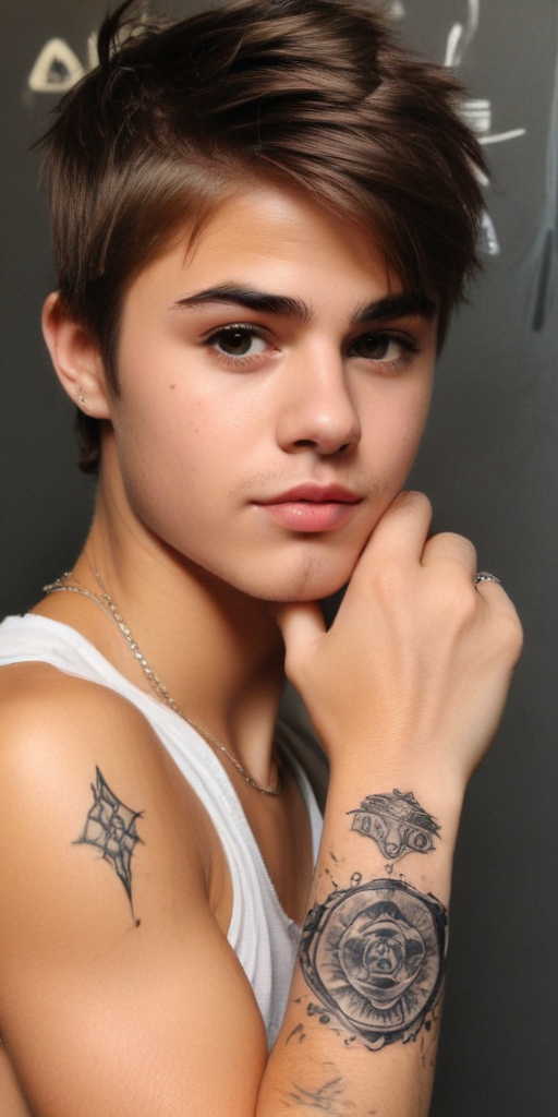 justin bieber selena gomez tattoo