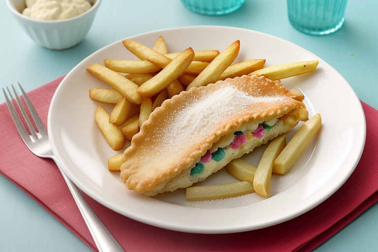 tart sprinkle for fish and chips