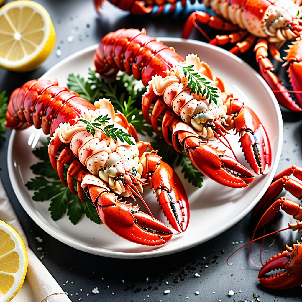 what to eat with lobster tails