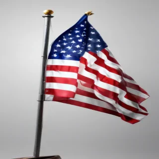 transparent background american flag png