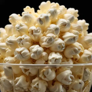 transparent popcorn
