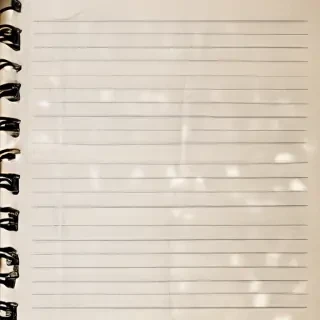 notebook page background