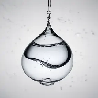 water drop transparent