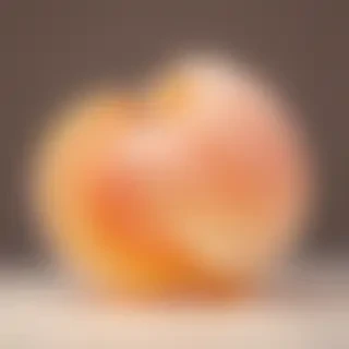 light peach background