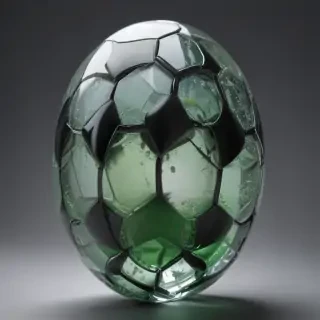 transparent soccer ball