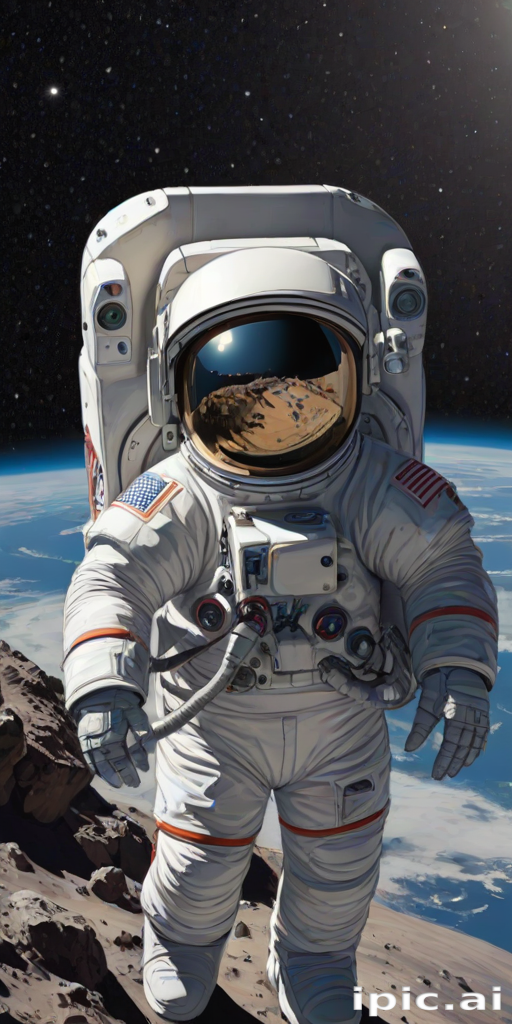 astronaut cartoon