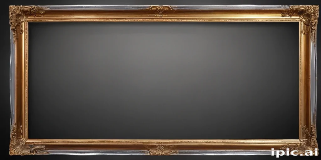 transparent photo frame