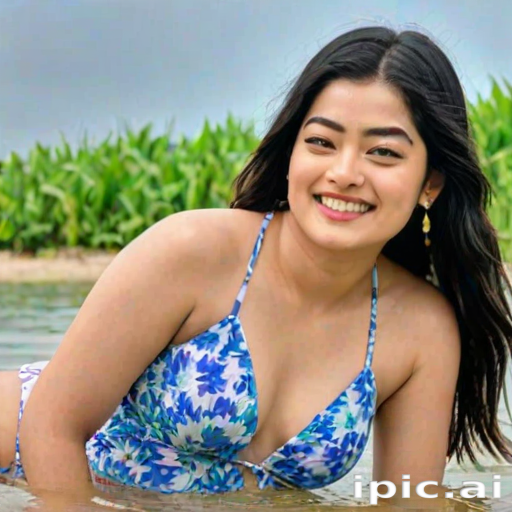 rashmika in bikini