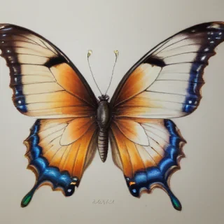 images of drawings of butterflies