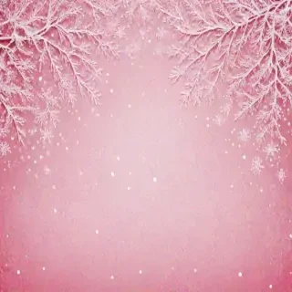 pink winter background