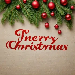 text merry christmas png