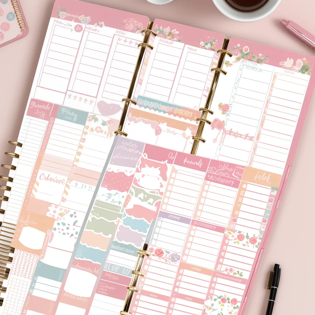 planner stickers png
