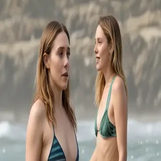 elizabeth olsen in bikini