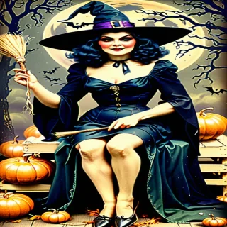 vintage witch