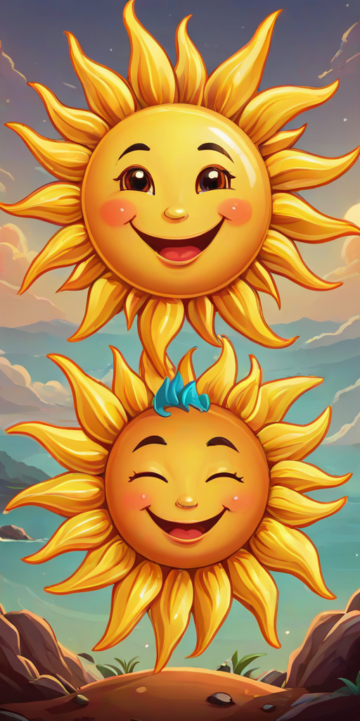 cartoon sun png