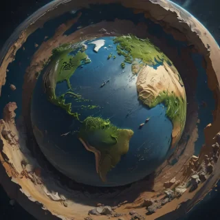 animated pic of earth