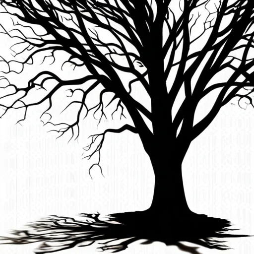 tree shadow png