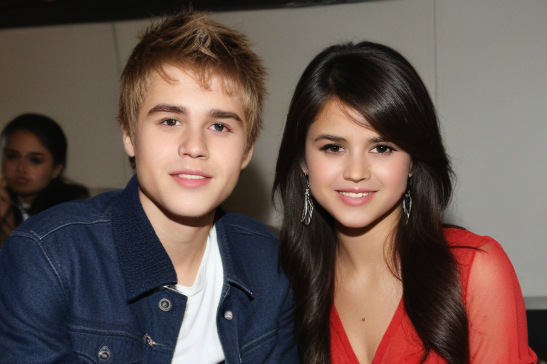 selena gomez and justin beiber