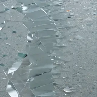 broken glass texture
